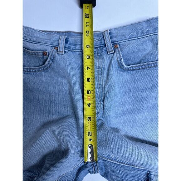 Denim Forum The Ex Boyfriend MIDI Shorts Blue Size 24 - Picture 11 of 15